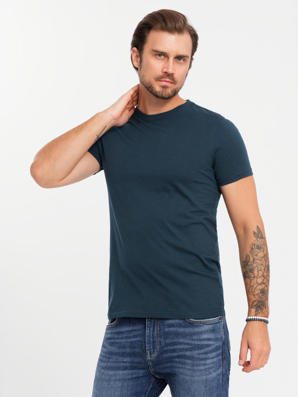 Ombre Clothing Herren-T-Shirt ohne Druck - Mix 3 Stück Z29 Ombre Clothing