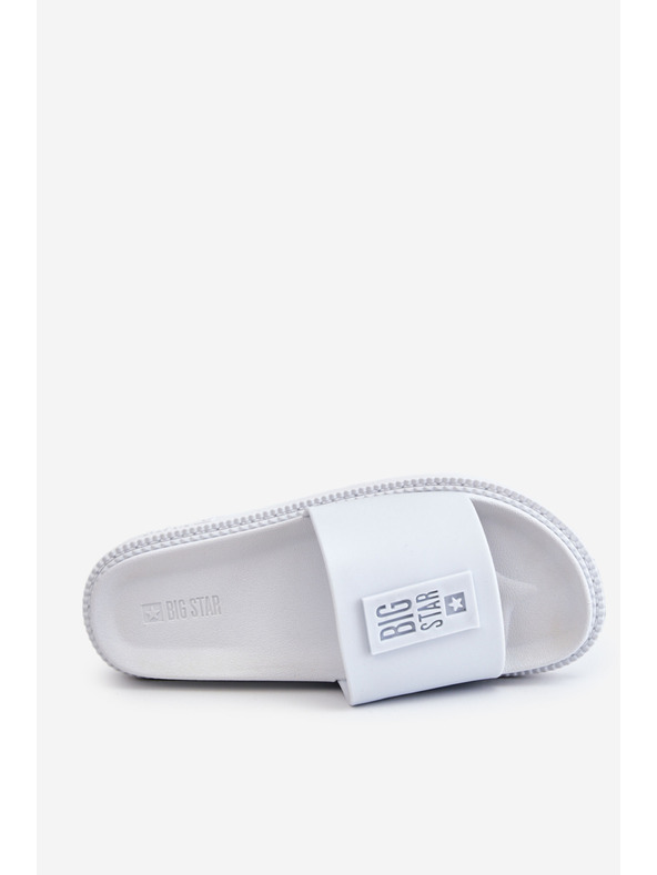 BIG STAR SHOES Damen Pantoffeln Big Star Weiß