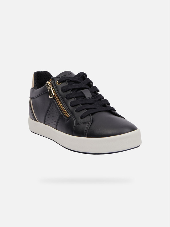 Geox Schwarz Damen Geox Blomiee Turnschuhe