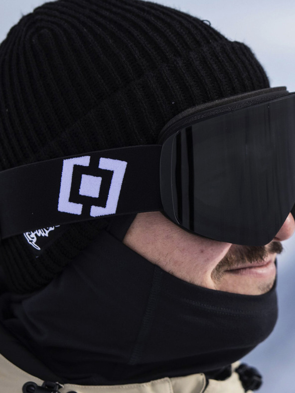 Horsefeathers Snowboardbrille Colt - schwarz/rauch HORSEFEATHERS