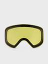 Horsefeathers Snowboard-Schutzbrille Edmond - schwarz/grün verspiegelt HORSEFEATHERS