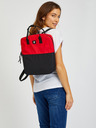 Sam 73 Schwarzer und roter Damenrucksack SAM 73 Avon