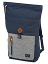 Travelite Travelite Basics Roll-up-Rucksack Navy/Grau