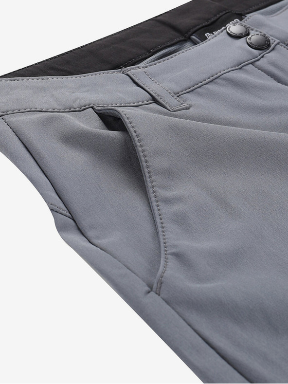 ALPINE PRO Damen-Softshell-Shorts ALPINE PRO BAKA smoked pearl