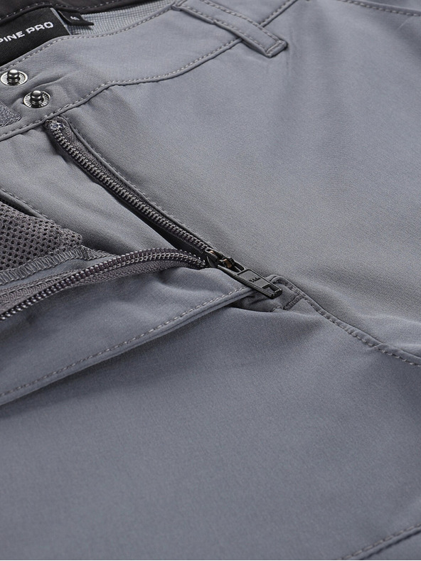 ALPINE PRO Damen-Softshell-Shorts ALPINE PRO BAKA smoked pearl