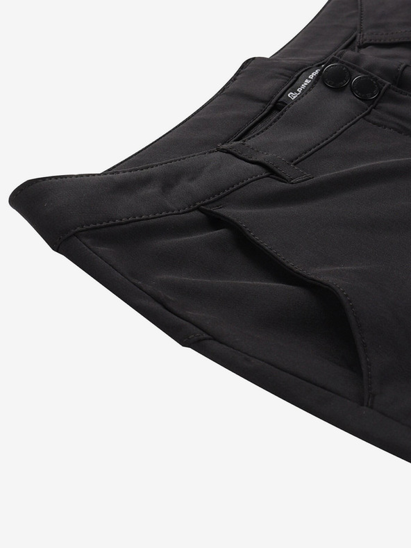 ALPINE PRO Damen-Softshell-Shorts ALPINE PRO BAKA schwarz