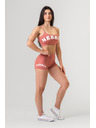 Nebbia Shorts mit hoher Taille 5″ GYM HERO 582 Nebbia