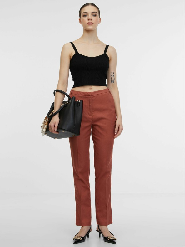 Orsay Braune Damenhose ORSAY