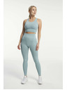 Tenson Damen Nahtlose Funktions-Leggings TENSON Seamless Tights W hellblau
