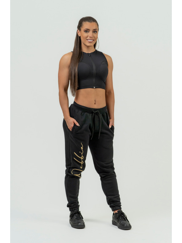 Nebbia NEBBIA INTENSE Signature 846 Gold Nebbia Loose Sweatpants für Frauen