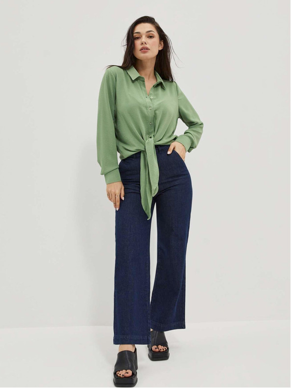 Moodo Grünes Damen-Shirt Moodo