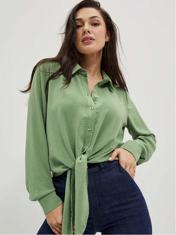 Moodo Grünes Damen-Shirt Moodo