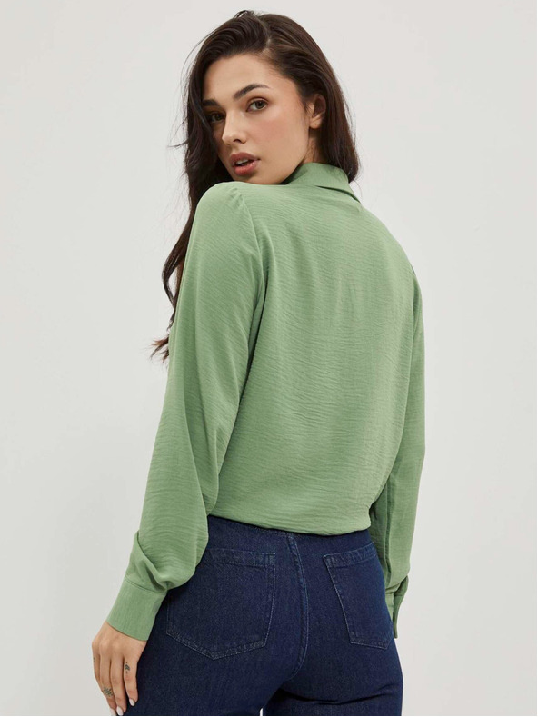 Moodo Grünes Damen-Shirt Moodo