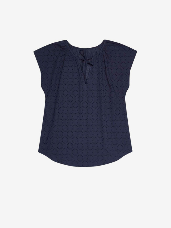 Moodo Dunkelblaue Damenbluse Moodo