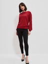 Moodo Rote Damenbluse Moodo