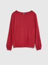 Moodo Rote Damenbluse Moodo