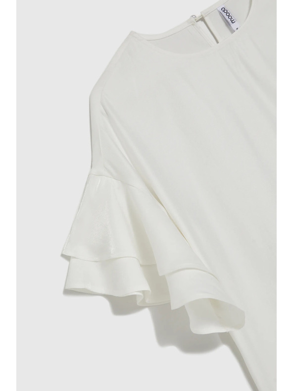 Moodo Damen T-Shirt Weiß Moodo