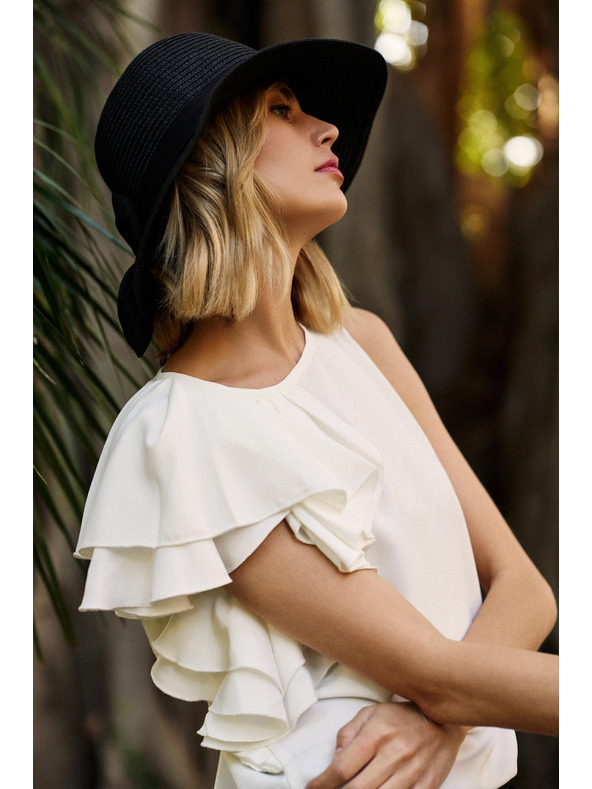 Moodo Damen T-Shirt Weiß Moodo