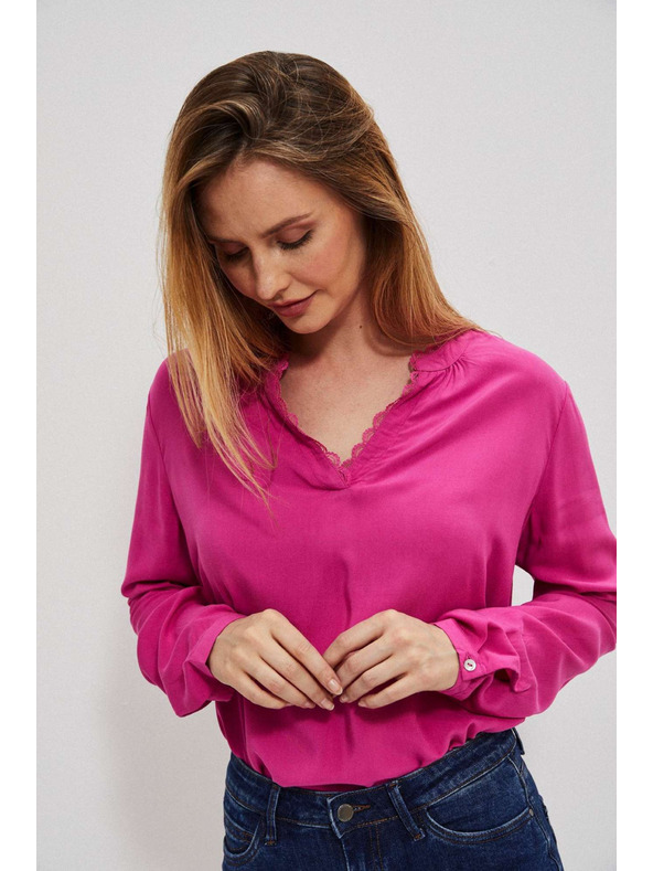 Moodo Pinkes Moodo-Shirt für Damen