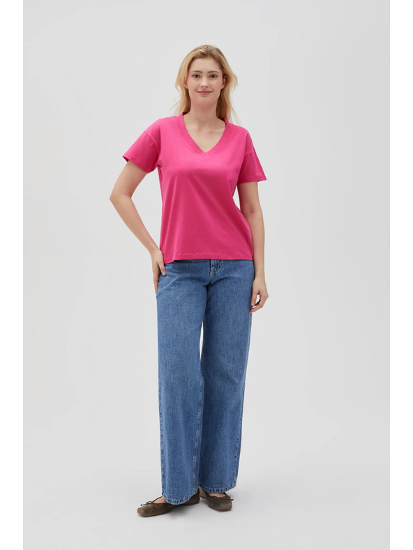 Moodo Damen T-Shirt rosa Moodo