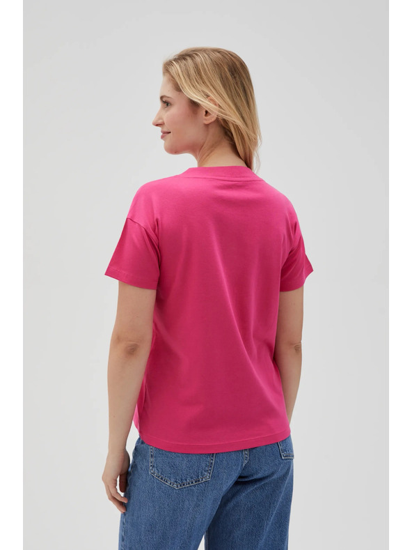 Moodo Damen T-Shirt rosa Moodo