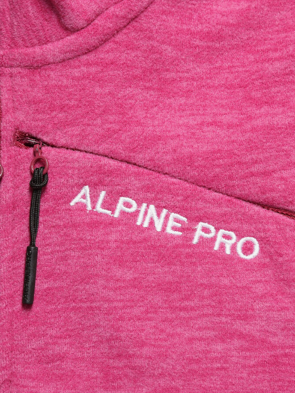 ALPINE PRO Damen Sweatshirt ALPINE PRO ORFHANA fuchsia rot