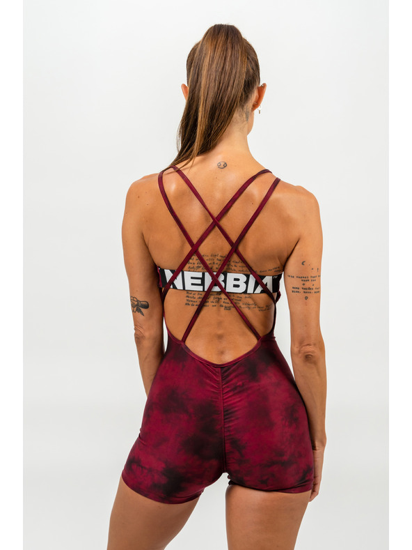 Nebbia TREND-SETTER Kurzer Sport-Overall 484 Nebbia