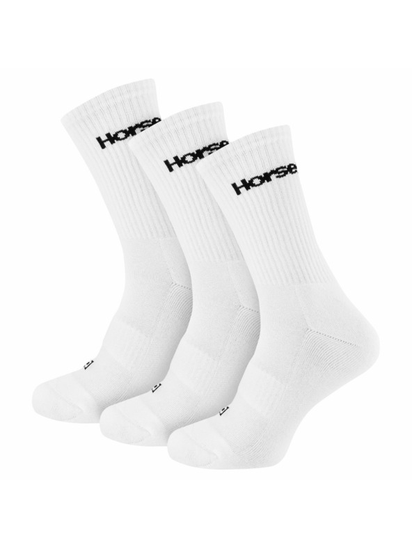 Horsefeathers Delete Premium Wmns 3er-Pack Socken - weiß Größe 8 - 10 HORSEFEATHERS