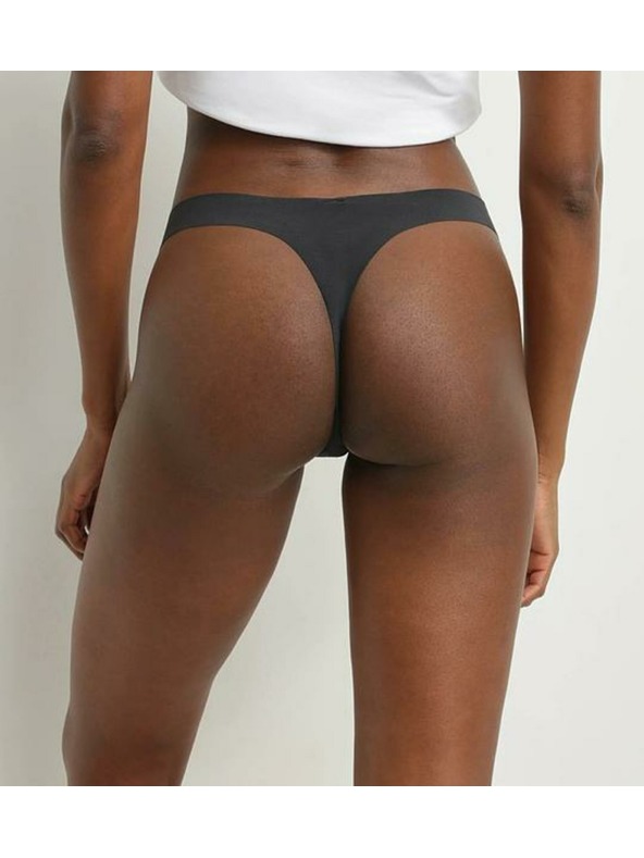 DIM DIM INVISIBLE SEXY THONG - Damen-Tanga - Schwarz