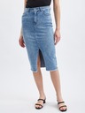 Orsay Blauer Damen-Jeansrock ORSAY