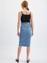 Orsay Blauer Damen-Jeansrock ORSAY