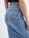 Orsay Blauer Damen-Jeansrock ORSAY