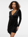 Orsay Schwarzes Damen-Samtkleid ORSAY