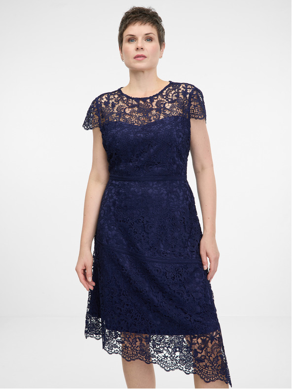 Orsay Dunkelblaues ORSAY-Damenkleid