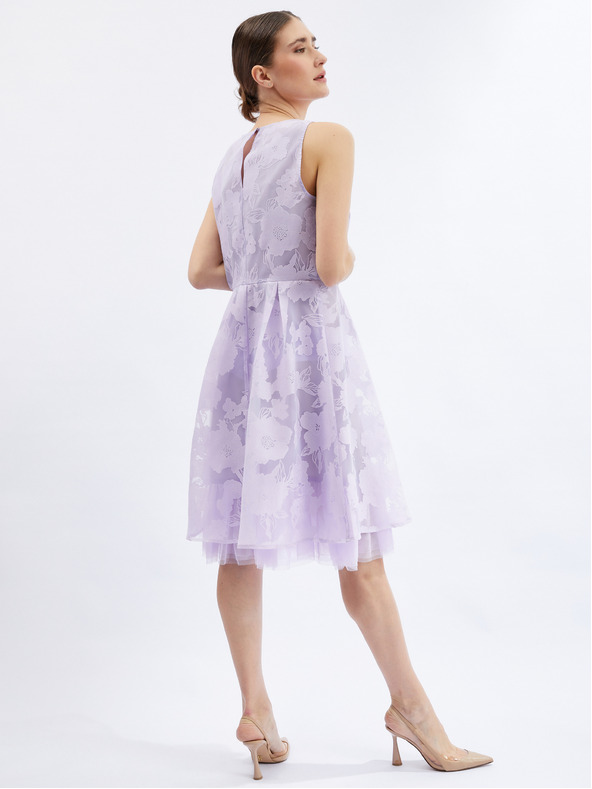 Orsay Hellviolettes Damenkleid mit dekorativen Details ORSAY