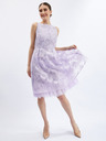 Orsay Hellviolettes Damenkleid mit dekorativen Details ORSAY