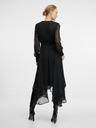 Orsay Schwarzes Damen Midikleid ORSAY