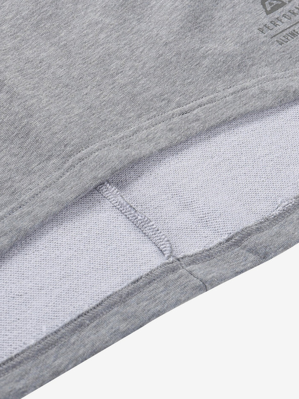 ALPINE PRO Alpine Pro Grau Damen Baumwollkleid MOLEDA