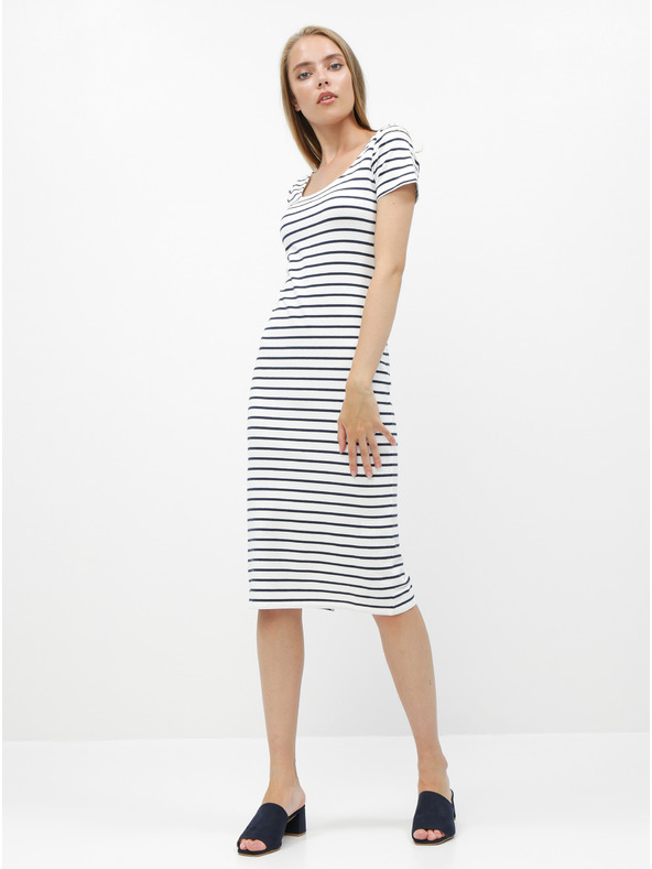 ZOOT.lab Blau-weiß gestreiftes Basic-Kleid ZOOT.lab Junne