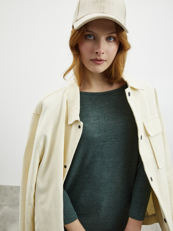 ZOOT.lab Dunkelgrünes Damenstrickshirt ZOOT.lab Aria