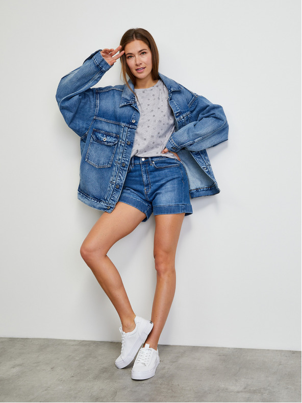 ZOOT.lab Hellgrau gemustertes T-Shirt ZOOT.lab Runa