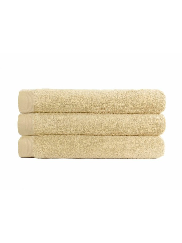 Kapatex Frottee-Badetuch Klassik 70x140cm cremefarben