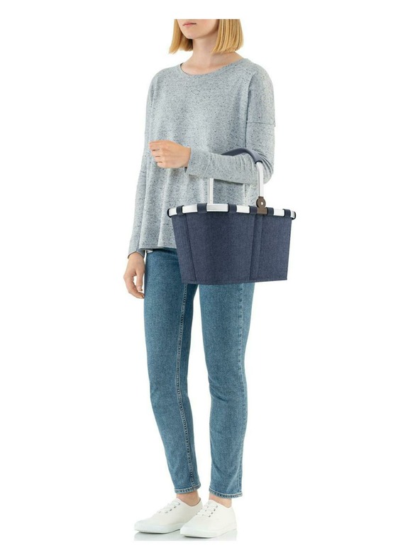 Reisenthel Reisenthel Carrybag Herringbone Dark Blue Tasche