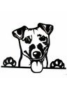 Casa de Engel Holz-Wanddekoration - Hund, 0/25