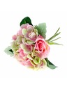 Casa de Engel Künstlicher Rosen- und Hortensienstrauß, 20/120