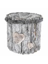 Casa de Engel Holz-Blumentopf-Hülle mit PVC, 0/24