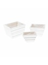 Casa de Engel Topfdeckel aus Holz mit PVC - 3er Set, 0/24