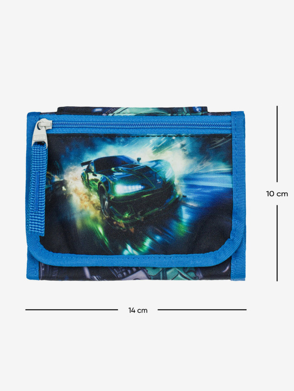 BAAGL  Schwarze Brieftasche Baagl Racing Car