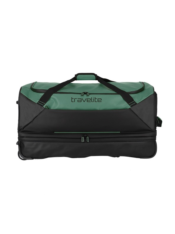 Travelite Travelite Basics Wheeled Duffle exp. Schwarz/Grün