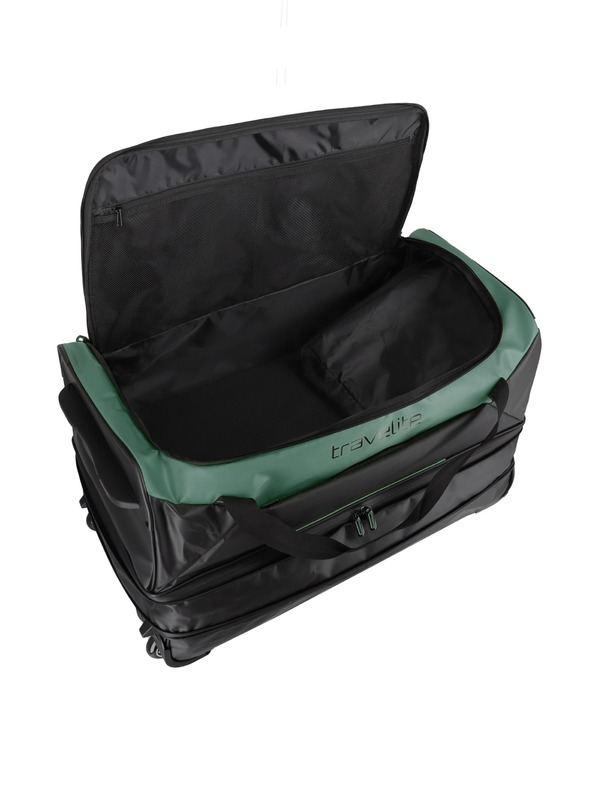 Travelite Travelite Basics Wheeled Duffle exp. Schwarz/Grün